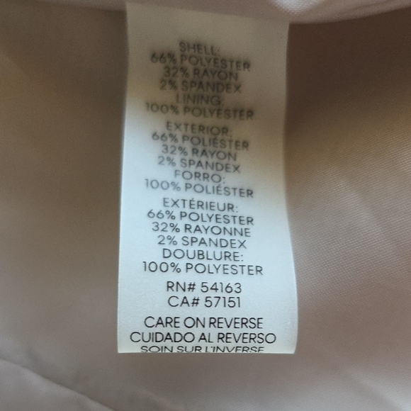 Calvin Kline One-Button Blazer - Size 14 - Picture 7 of 10